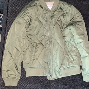 Little girl bomber jacket